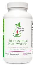 Load image into Gallery viewer, Bisson ND, Bio Essential Multi w/o Iron
